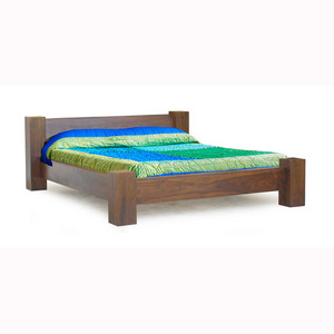 Wholesale Solid Wood Frame King Bed Sheesham Rosewood  wood furniture