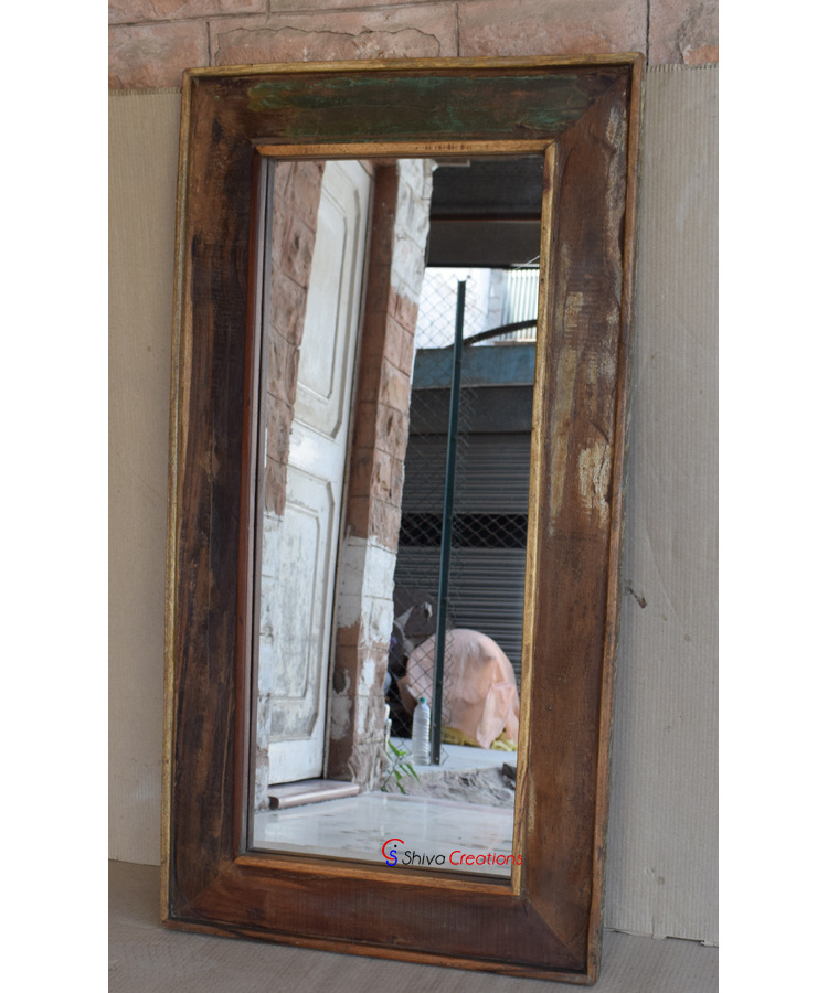 Jodhpur Hotel Reclaimed Recycled Wooden  Furniture Wall Mirror Frame