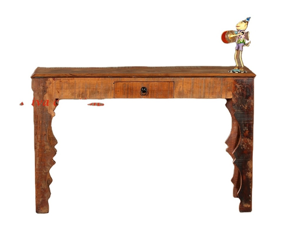 Shiva Creations Living Room Farmhouse Style Vintage Wood Entry Console Table Buy Console Table Online