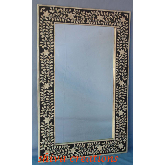 Jodhpur Style New Design Wall Hanging Bedroom  Bone Inlay Wall Mirror Frame