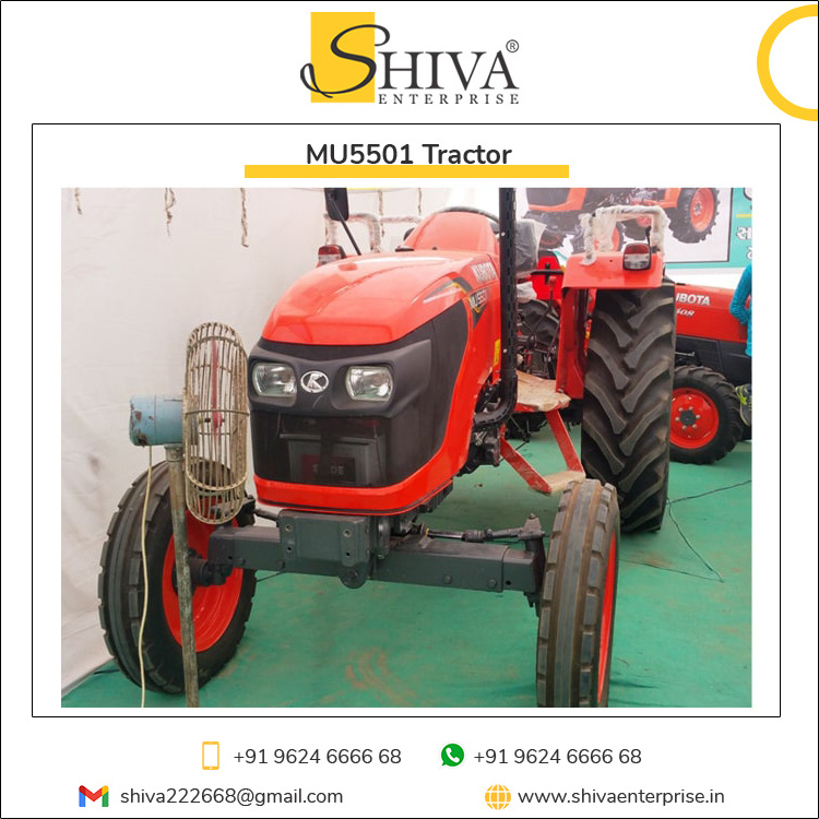 Best Quality 415 mm Ground Clearance 55 HP Horse Power Kubota Made in Japan Agriculture Farming Tractor at Low Price