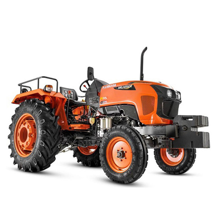 45HP Horsepower Kubota Made in Japan 4X4 Agriculture Tractors with 8 Forward + 4 Reverse Gear Box System