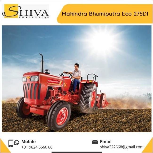 Fuel Efficient 35 HP Mahindra Bhumiputra Eco 275DI Tractor