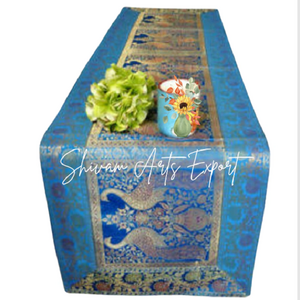 Silk Brocade - Table Runner manufacturer of silk brocade table runner