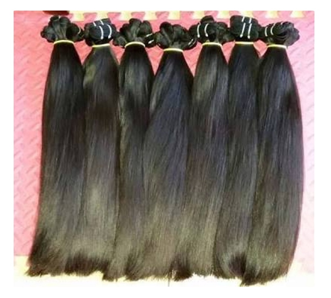 Raw Indian Hair Silky Smooth Curly and Kinky Curly Human Raw Hair Extension for Black Women Available At Best Price