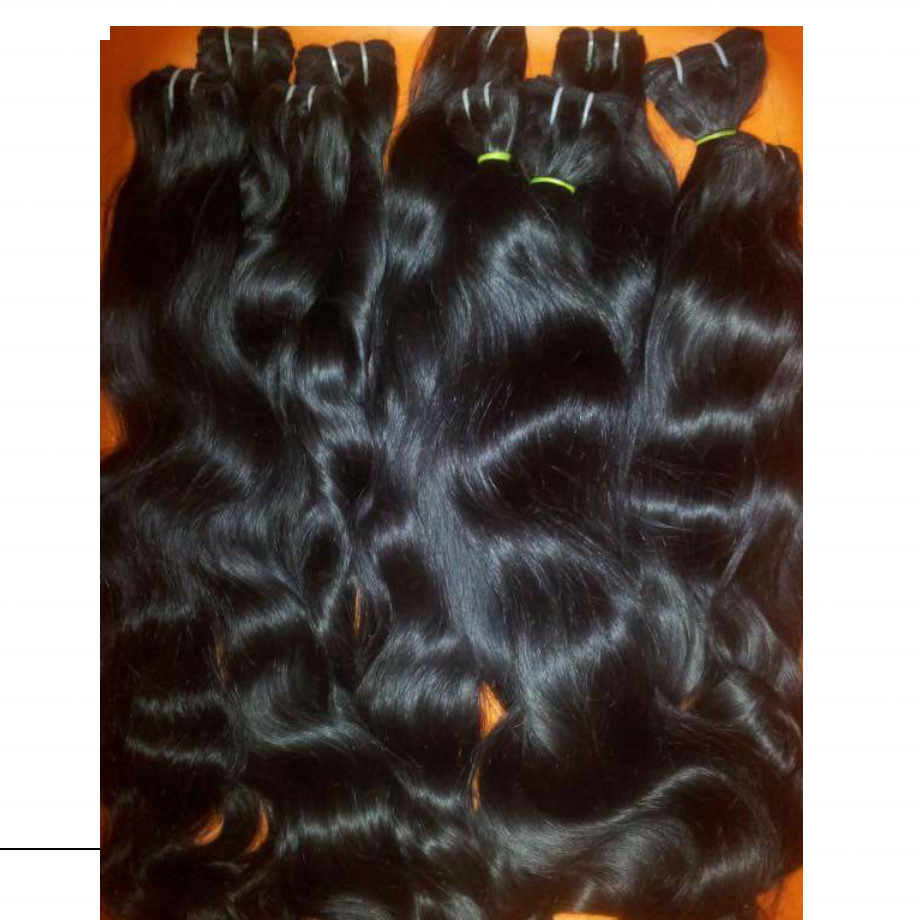 High Quality 100% Cuticle Aligned Raw Unprocessed Indian Human Hair From South Indian Temple  human hair bulk