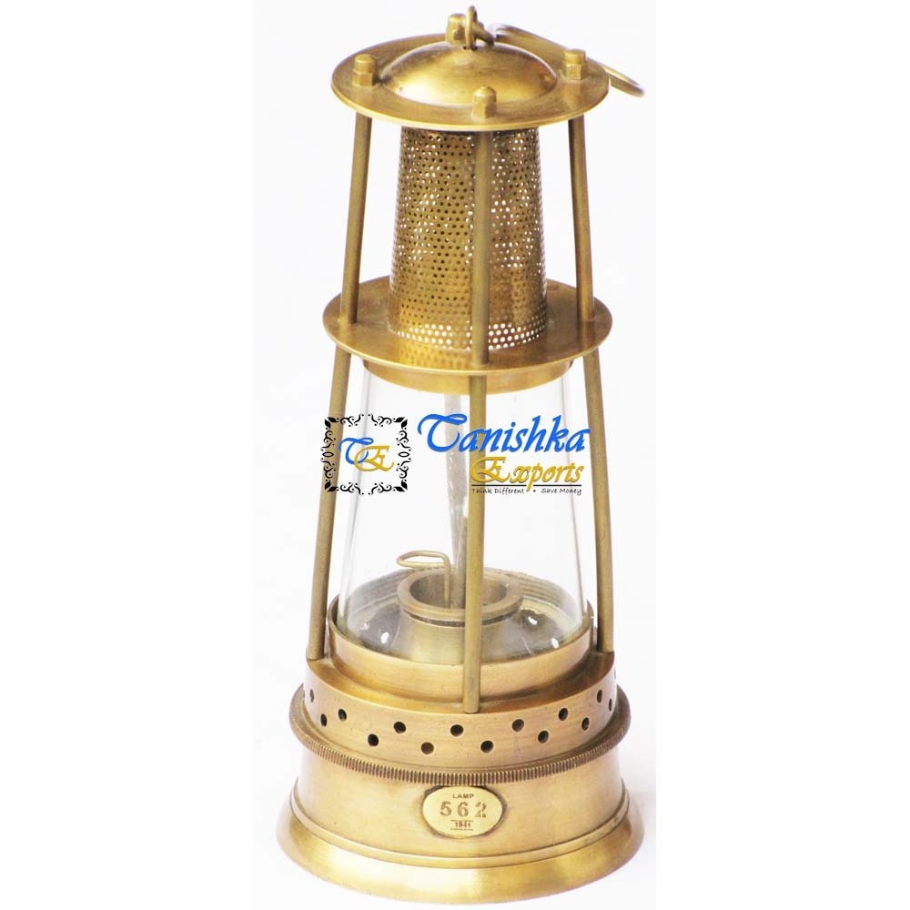 Decorative Home Collectible Gift Hanging Oil Lamp Nautical Antique Ship Lantern Brass Small Lantern