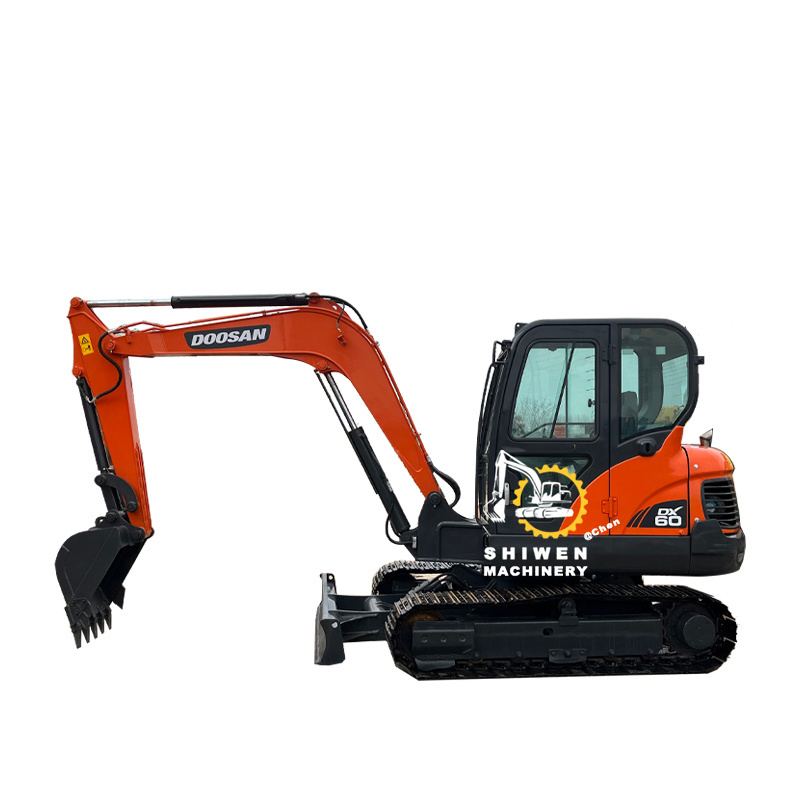 Doosan dx60 Mini Excavator , Used Doosan Digging Machinery dx60 dx80 , Doosan Construction Machine Excavators