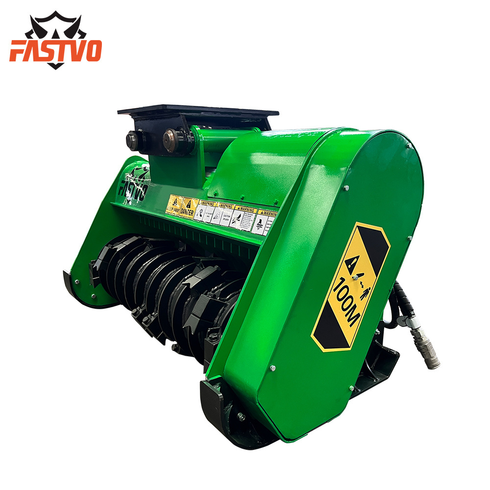 FASTVO High Quality Hydraulic Excavator Mulcher with Forestry Mulchers for Sale