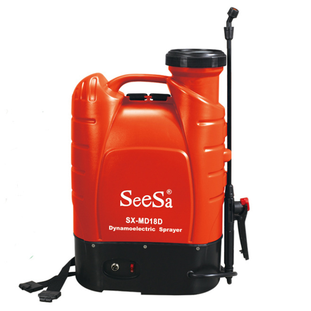 SeeSa garden agricultural battery operated pump knapsack electric power sprayer for weed and pest