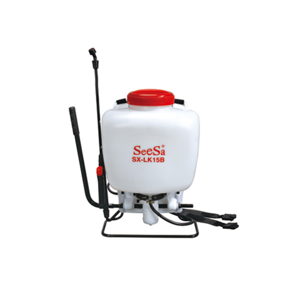 SeeSa OEM/ODM 15 liter backpack manual air pump heavy duty boom farm automatic sprayer agricultural