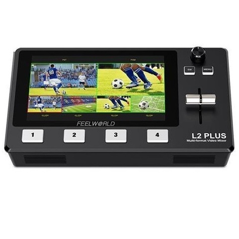 Feelworld L2 PlusTouch Screen Multi-camera Video Mixer Switcher With 5.5