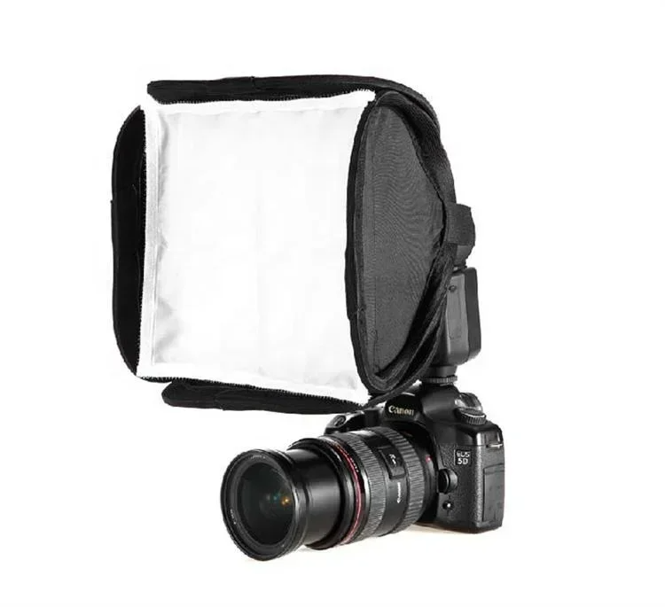 Soft Box Flashgun Softbox 23cm Foldable Dslr Camera Top Flash Diffuser  Used For Universal Speedlight Photo Studio Accessory