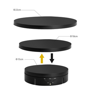 3 In 1 360 Degree Electric Turntable With Remote Control Rotating Cake Turntable