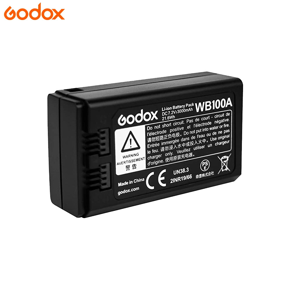 Wb100 Original Battery  For Ad100pro Flash Light for Godox  Accessory   Wb100 Battery  For Ad100pro Ad100 Pro Pocket Flash