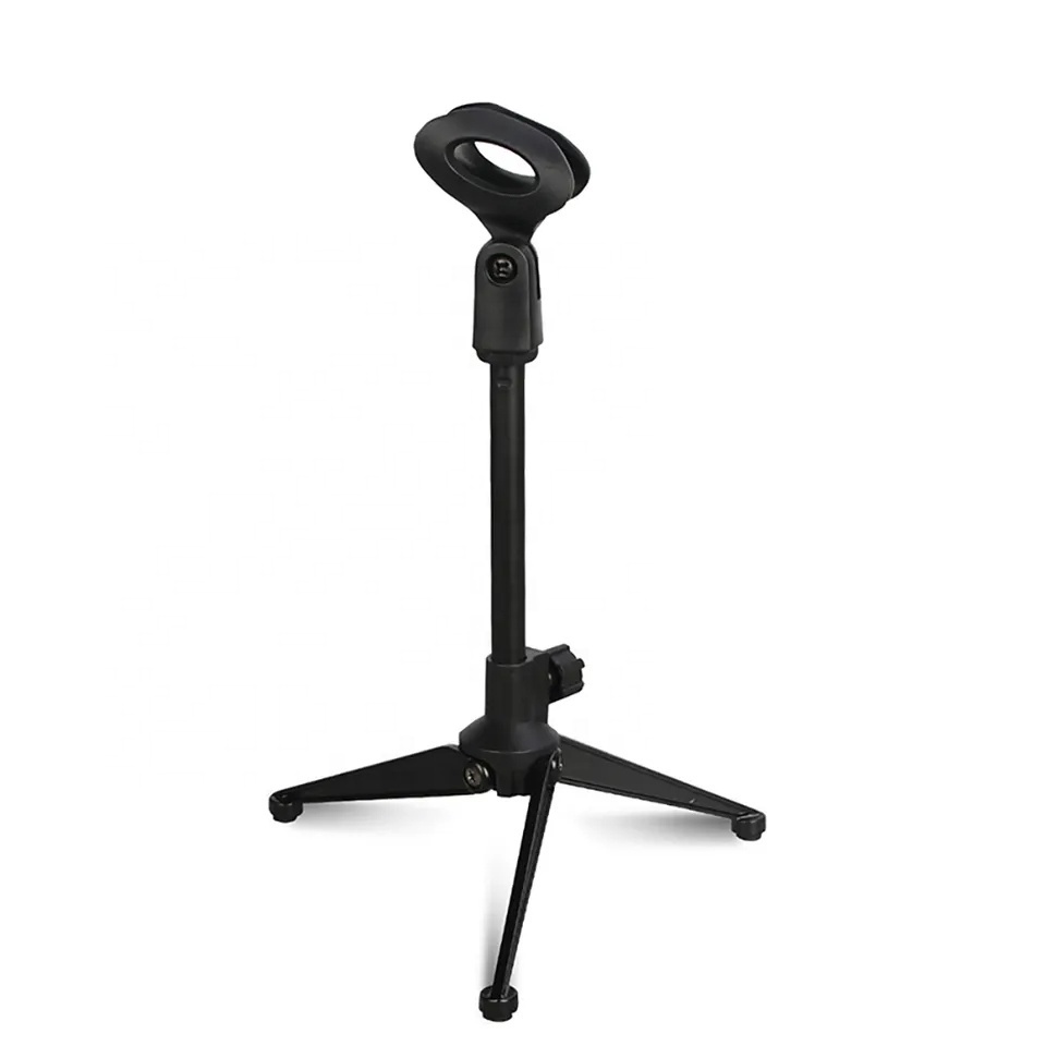 Desktop GH101 adjustable tripod Desktop plastic Lightweight shock non-slip silicone pad Microphone Mtand for live broadcasting