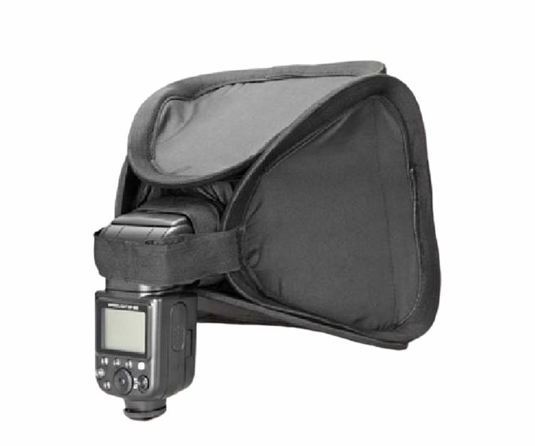 Foldable  23cm  Dslr Camera Top Flash Diffuser Soft Box Flashgun Softbox Used For Universal Speedlight Photo Studio Accessory