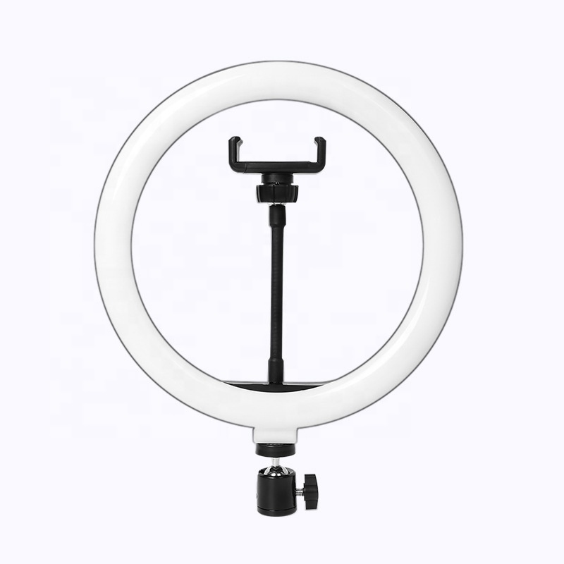 LJJ33 Professional led Photo soft ring light 13inch 33CM selfie ring light with  Light Ball head Mobile clamps Packing for video