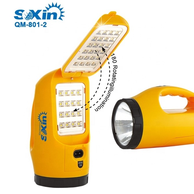 Multifunctional Solar 90 leds rechargeable lamp rechargeable emergency light