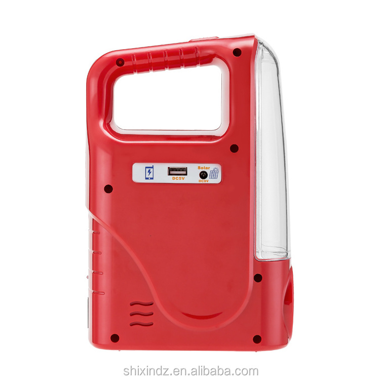 Multifunctional rechargeable emergency light with power bank