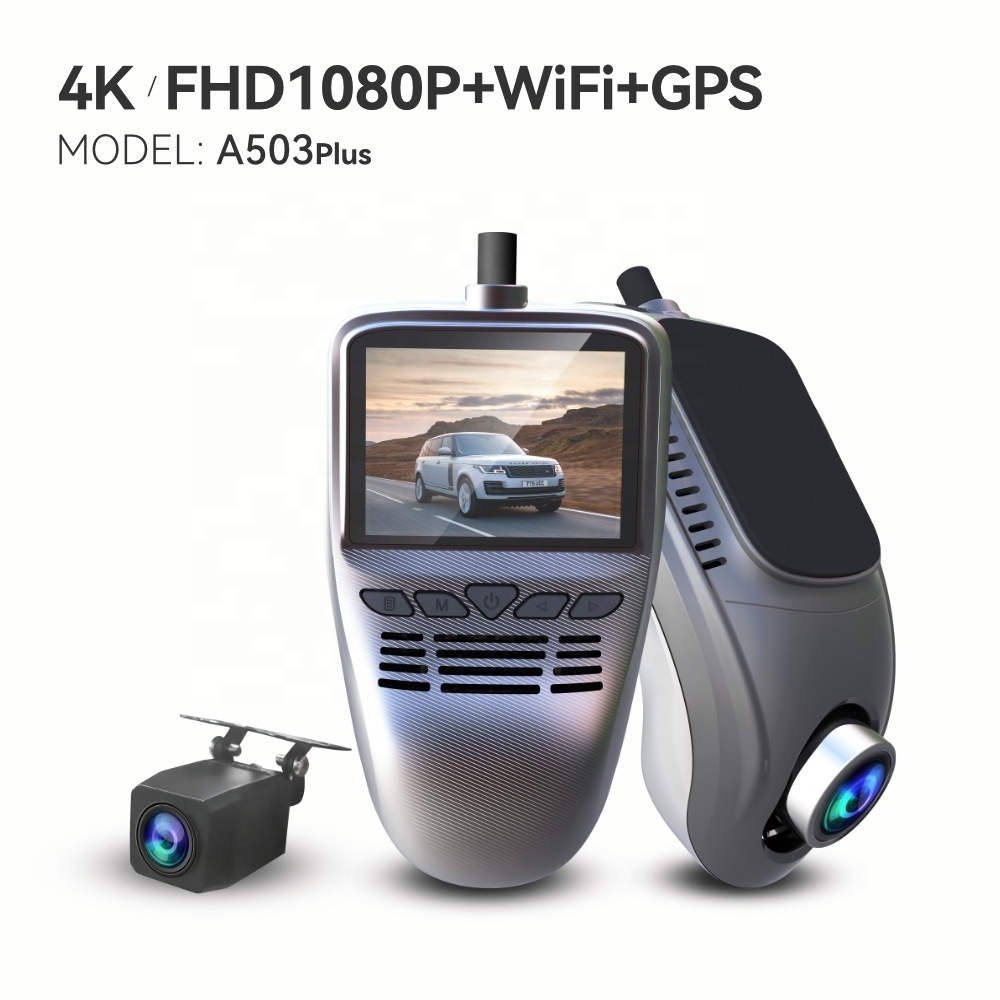 Small Eye Dash Cam Car DVR Recorder Camera with Wifi Full 2K+1080p Wide Angle Lens G Sensor Night Vision Dash Cam