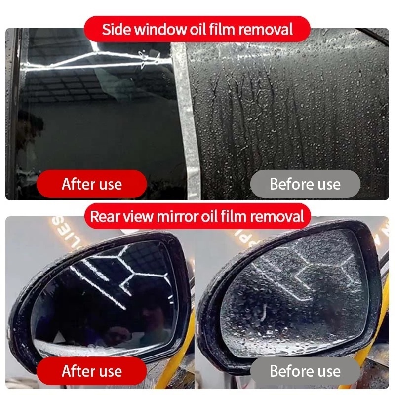 120ml Car Front Windshield Cleaning Paste Oil Film Remover Cleaner Auto Glass Coating Agent Tools for Car Accessories