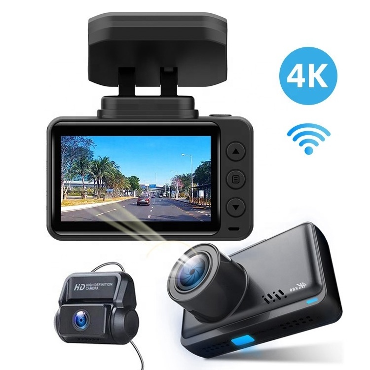 Full Hd 2160p Car Dvr Wifi Night Vision Camera Dash Cam Dvr 170 Degree Wide Angle With Gps 4k Car Dash Cam