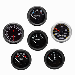 Dynoracing 2inch 52mm Car boost gauge bar psi Exhaust gas temp water temp oil temp oil press Air fuel gauge voltmeter tachometer