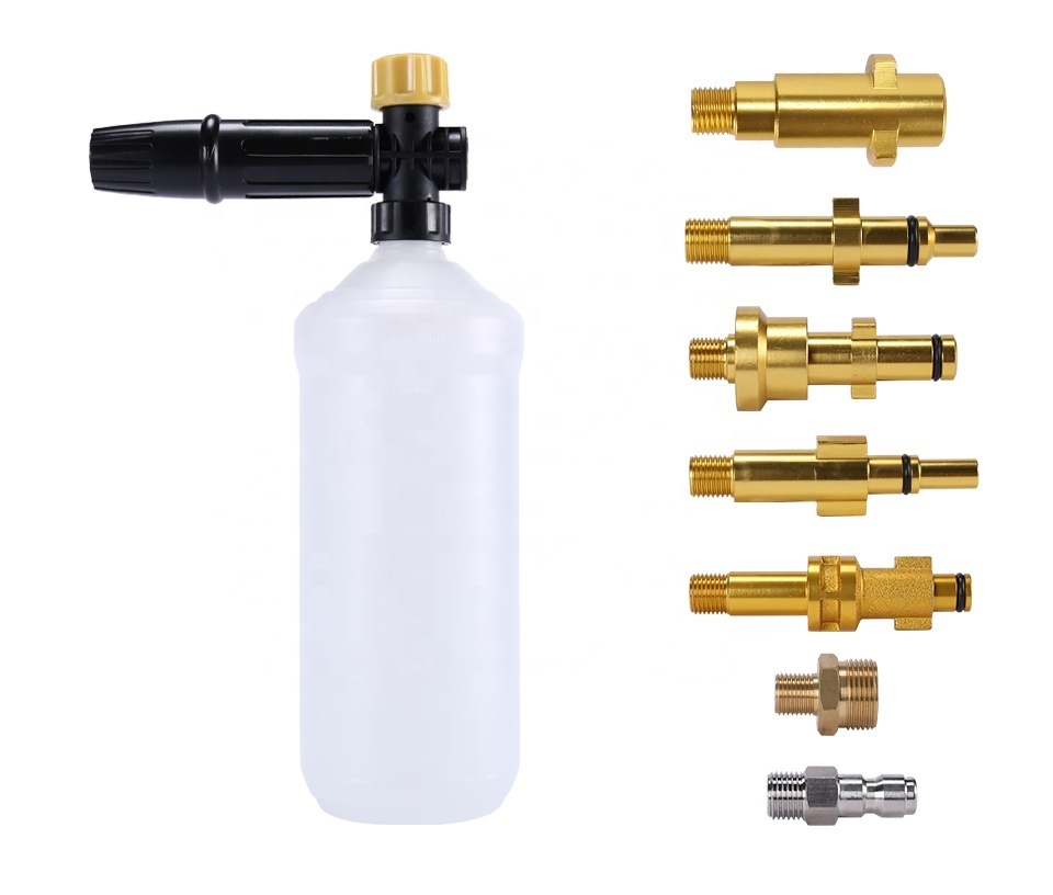 Car Washer Snow foam lance generator Soap Foamer Car Wash Sprayer Foam Gun Nozzle Maker for Bosch High Pressure Washer