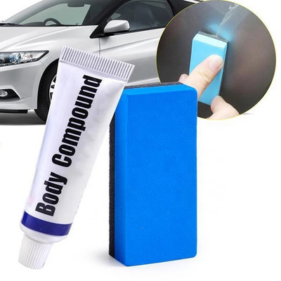 Car Scratch Repair Body Compound(1 Set) Car Paint Care Set Polishing Grinding Buffing Paste Wax Vehicle Auto Care Body Compound