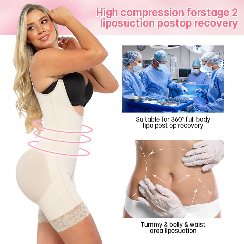 Colombian Fajas Colombianas Post Surgery Shapewear High Quality Girdles For Women Waist Trainers Wholesale Fajas