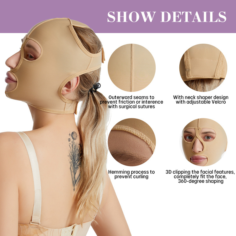 Double Chin Face Thining Band Massage Slimmer Face V Shaper Facial Slimming Bandage