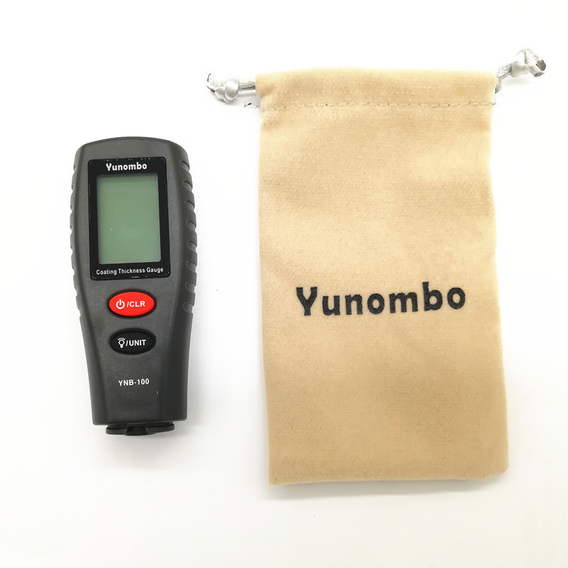 Hot Sale Yunombo YNB-100 English Russian Manual Digital Car Paint Thickness Gauge