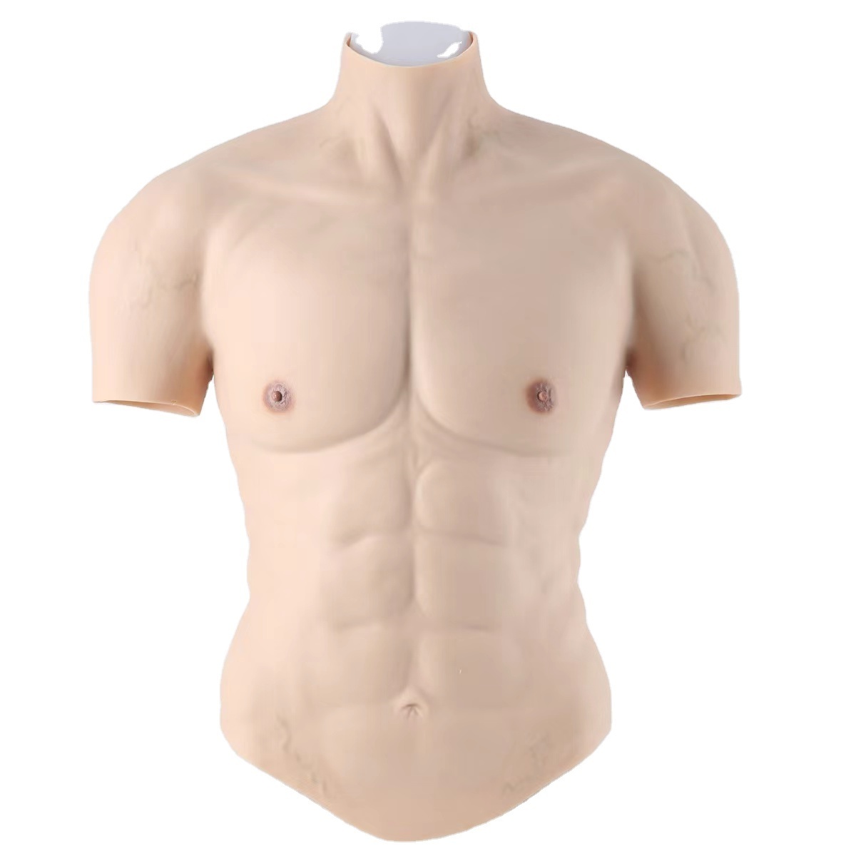 High Quality Sexy Realistic Silicone Man Chest Muscle