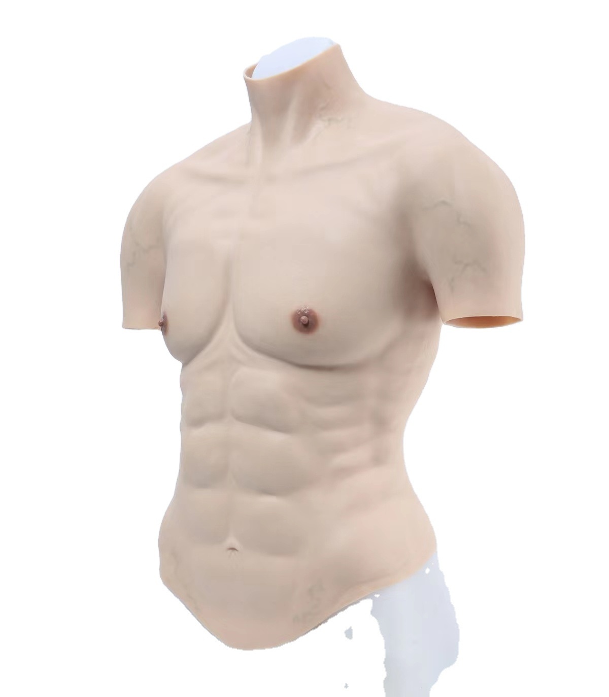 High Quality Sexy Realistic Silicone Man Chest Muscle