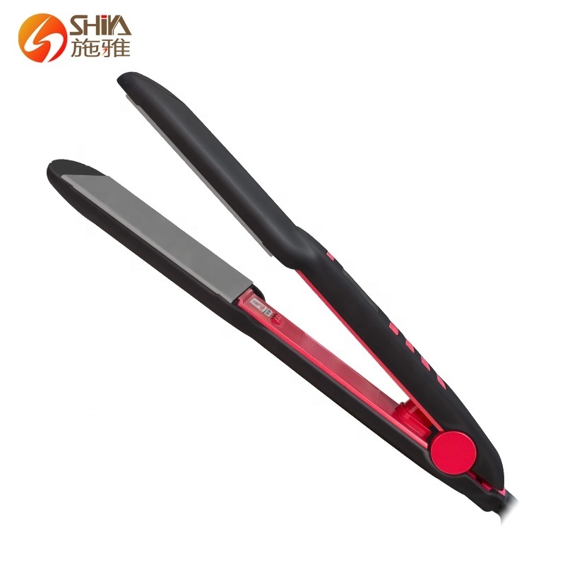 Dual voltage best private label MCH  nano titanium 2 inch hair straightener custom flat iron professional