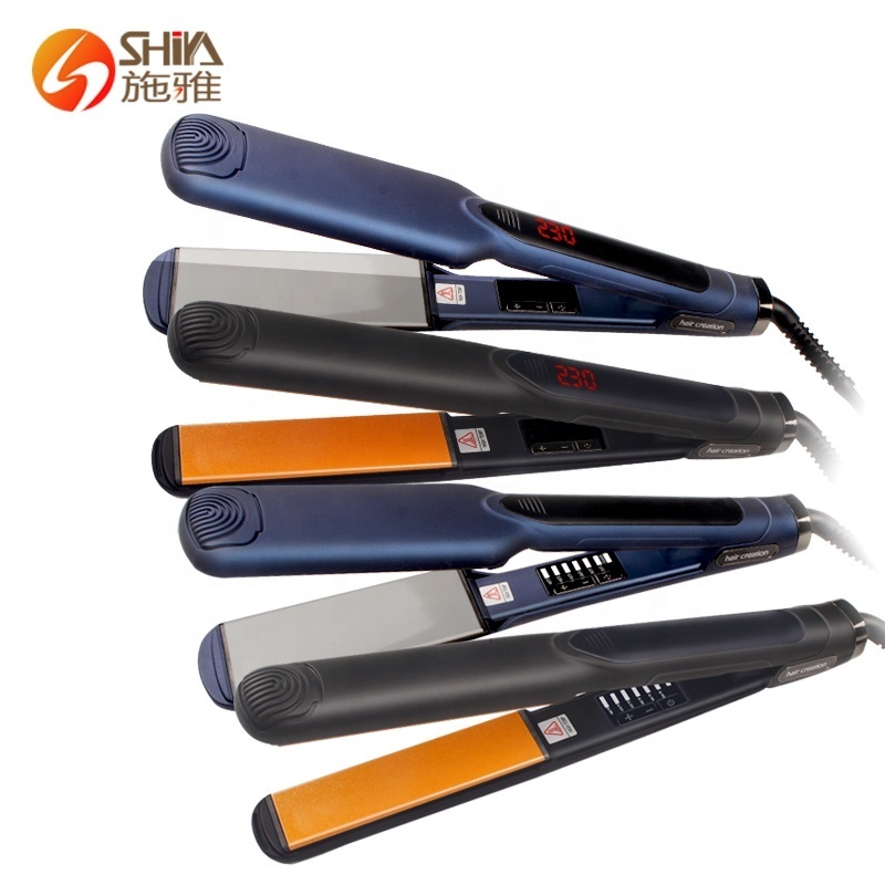 professional ceramic coating 250 degrees wholesale private label hot flat iron best hair straightener 480F custom logo