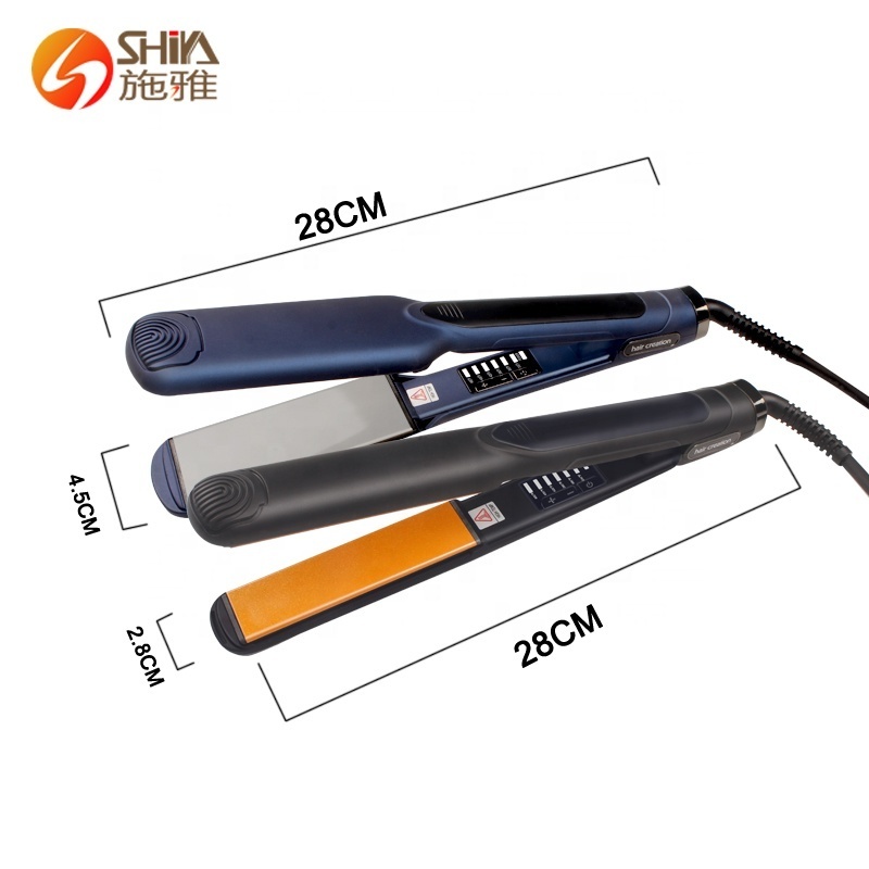 professional ceramic coating 250 degrees wholesale private label hot flat iron best hair straightener 480F custom logo