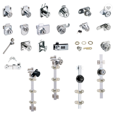 D19mm*L22mm Various Size Furniture Security Key Zinc Alloy or Iron Kitchen cabinet door furniture drawer locks 138