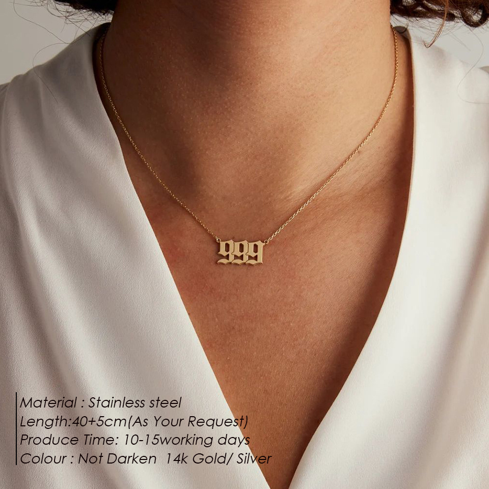 Customized Stainless Steel Name Necklace Personalized Pendant Nameplate Choker Gold Necklace For Women Engrave Cutting Chain