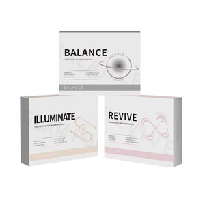 Retouch Balance Detox Hydrate ILLuminate Revive Glam Facial oxygen pods serum gel kits for 3 in 1 Super Bubble Machine