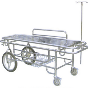 Stainless steel emergency transport bed patient transfer stretcher cart Hospital Loading Ambulance Stretcher