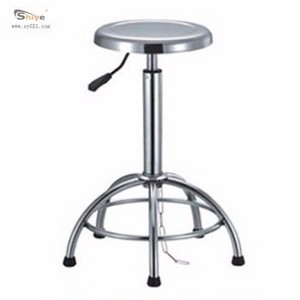 Stainless steel height adjustable hospital office doctor's stool operation stool