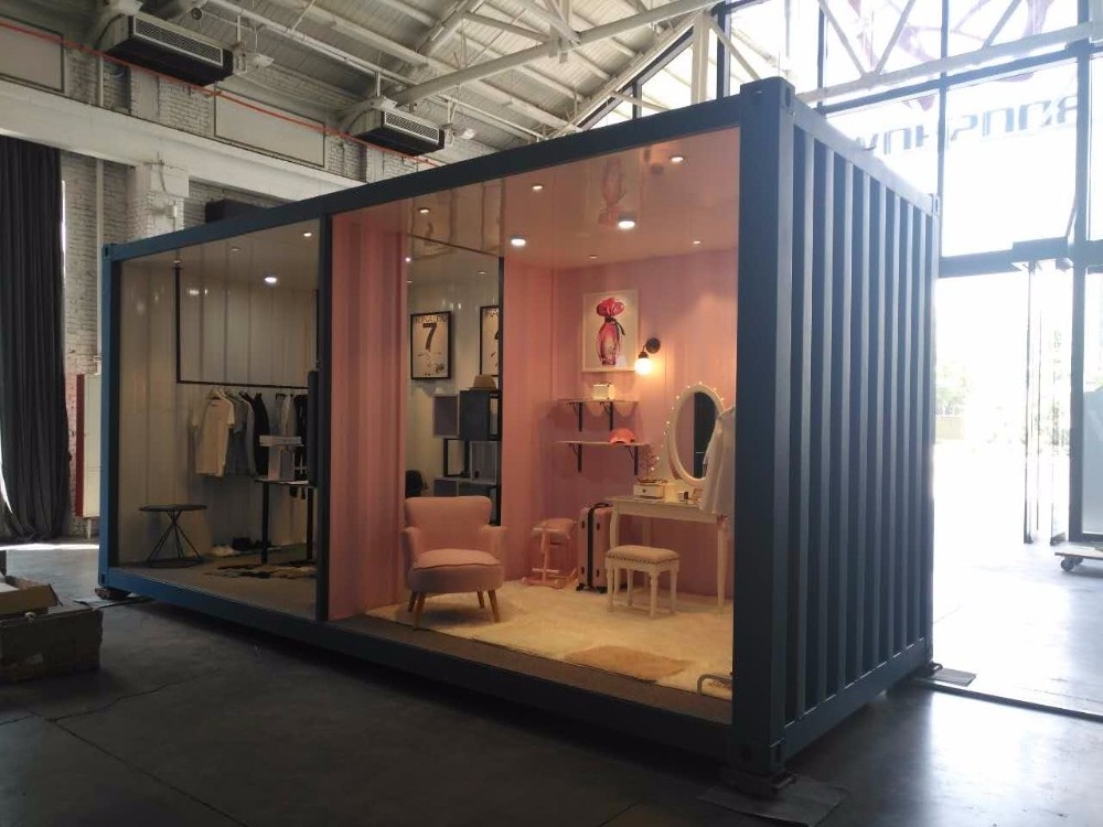 20FT/GP/HC Mobile Expandable Assemble Shipping Container Shop Luxury Room China Price for Sale