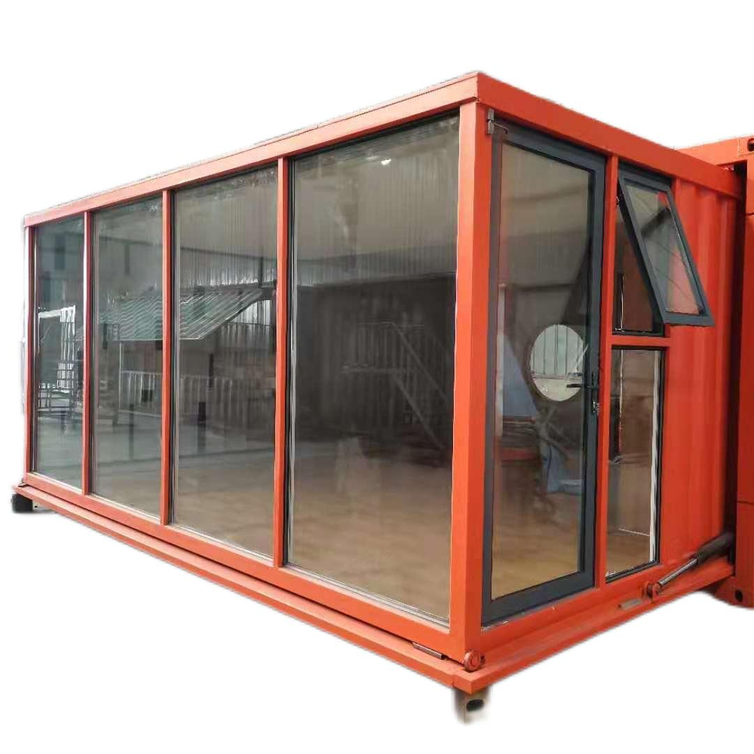 Prefabricated expandable container office container pool house