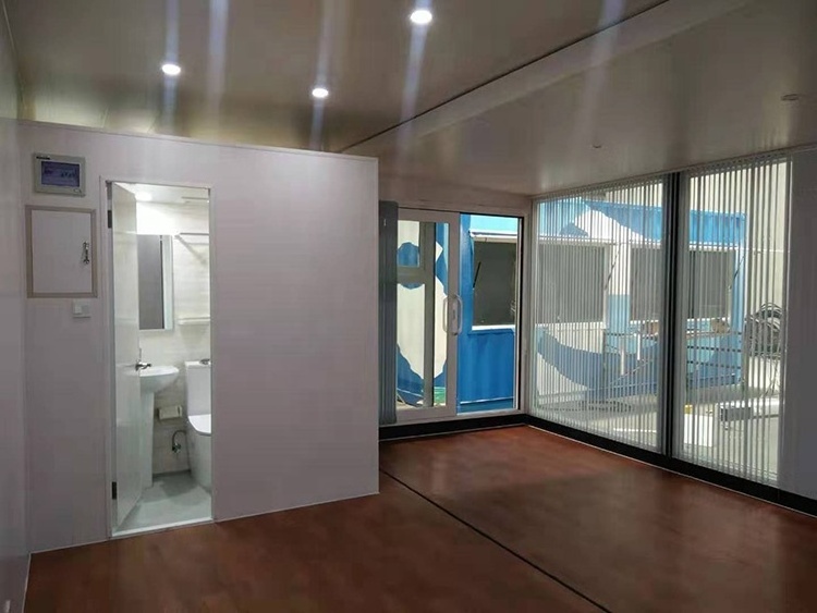 20ft  prefabricated expandable container house in China for sale and 20ft prefab house