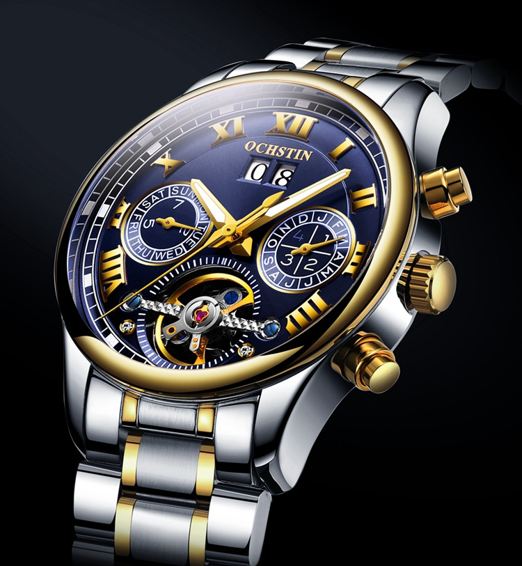 OCHSTIN 6137 Men Mechanical watches luxury brand automatic wristwatch with date automatic watch brand