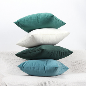 Velour Velvet Cushion Pillow Cases Cover Fabric