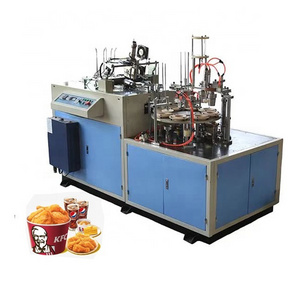 Automatic Different Size Medium Speed Paper Bowl Forming Machine