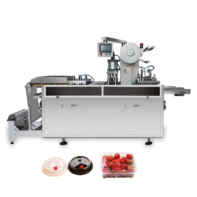 China PS PET disposable Plastic Cup Lid Forming Machine plastic thermoforming machines